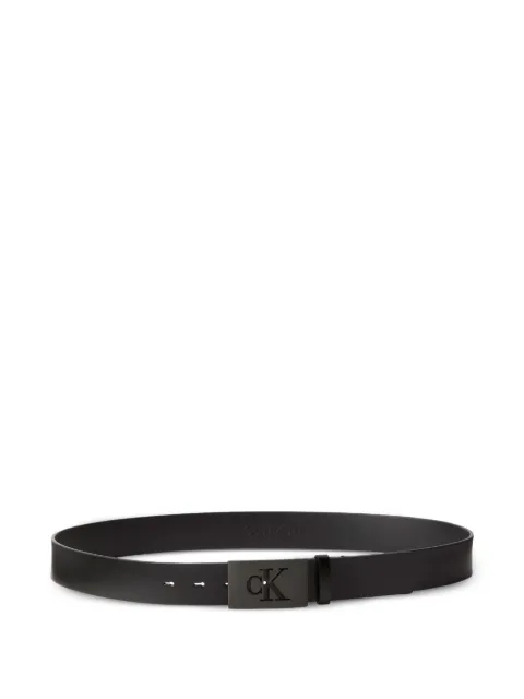 Calvin Klein logo-buckle belt