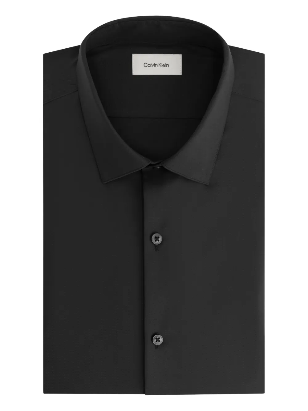 Calvin Klein camisa con botones | negro | Image 1