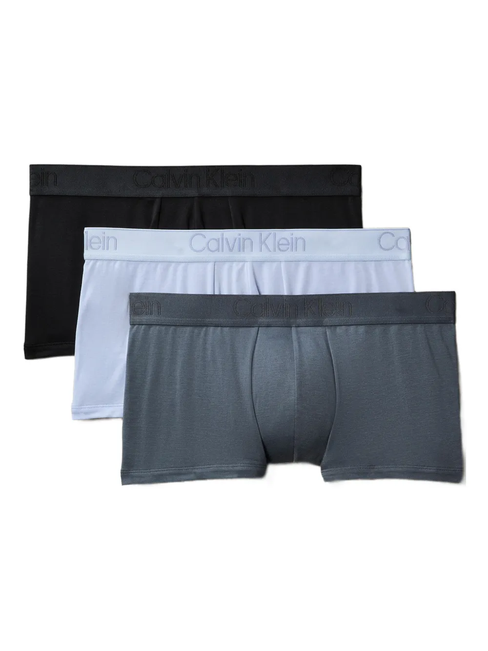Calvin Klein Set 3 boxer con banda logata | grigio | Image 1