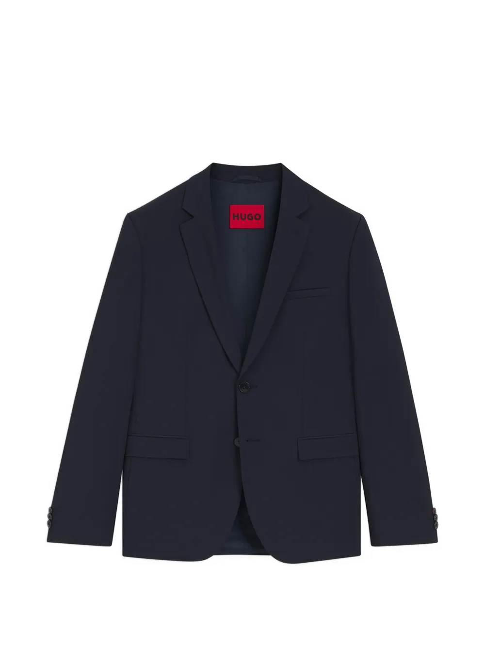 HUGO single-breasted blazer - Blu