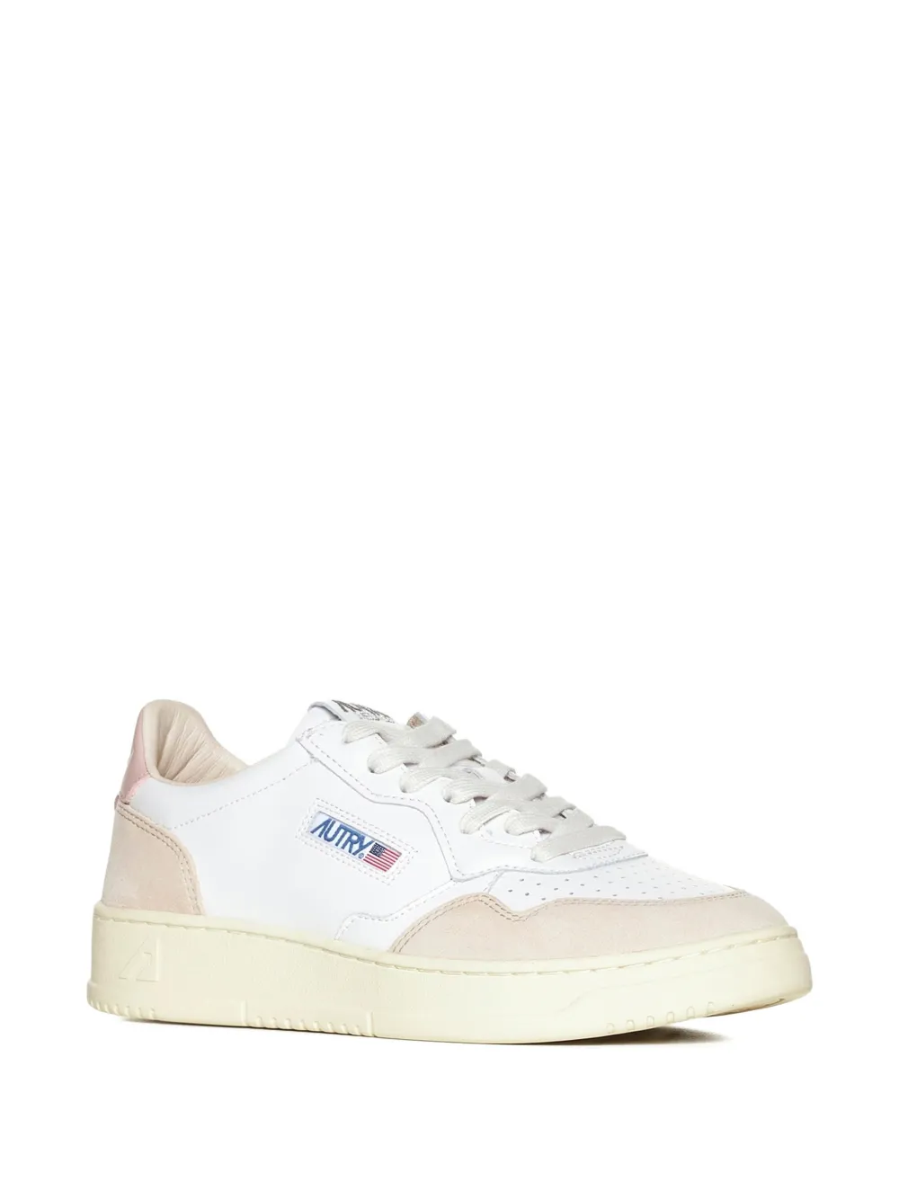 Autry suede leather medalist sneakers - Wit