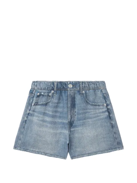 rag & bone distressed elasticated shorts