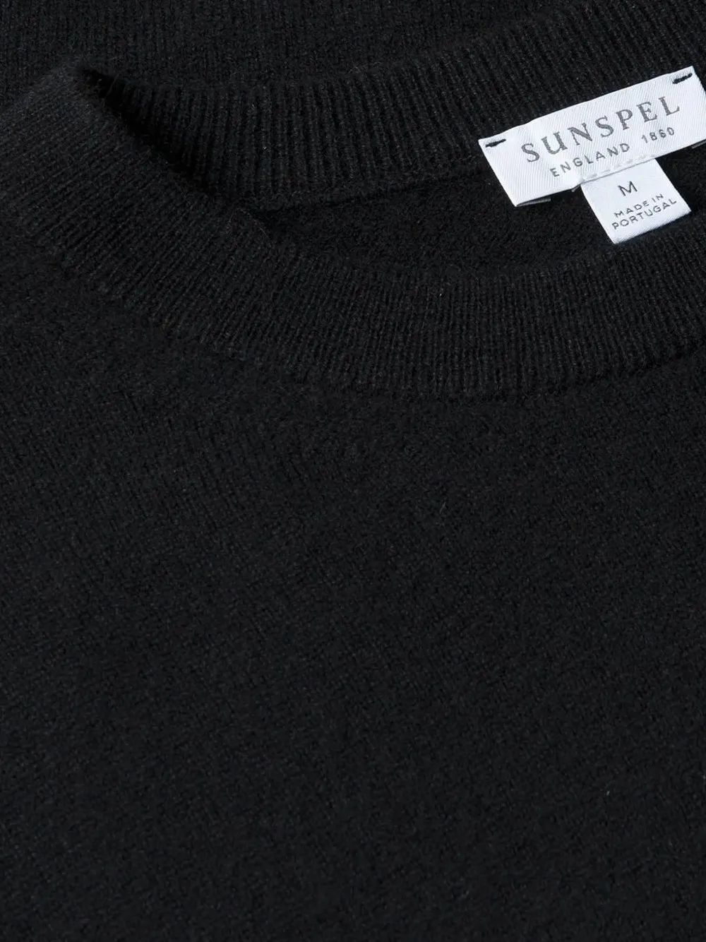 Sunspel crew-neck sweater - Zwart