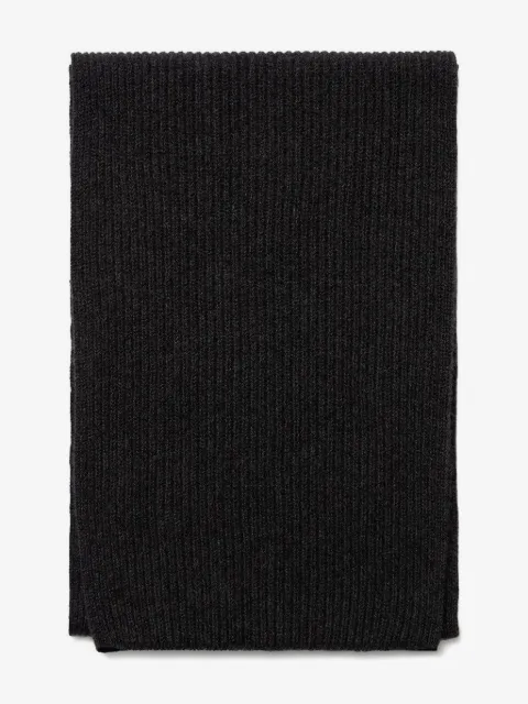 Sunspel ribbed-knit scarf