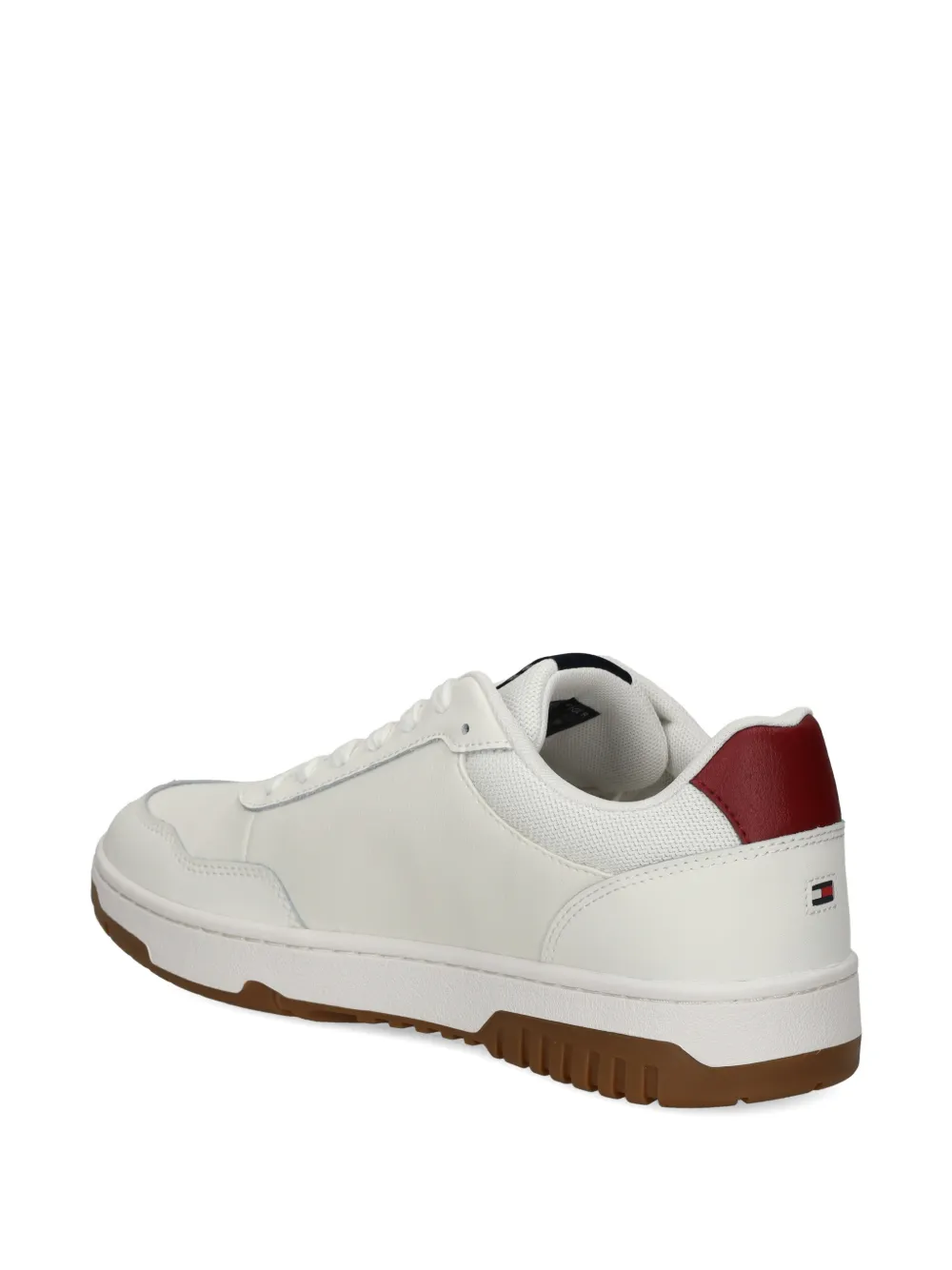 Tommy Hilfiger Logo-detail Sneakers In White