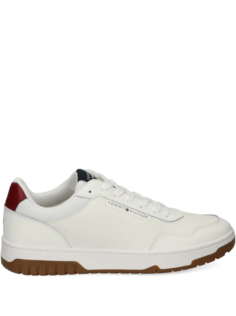 Tommy Hilfiger Logo-detail Sneakers In White