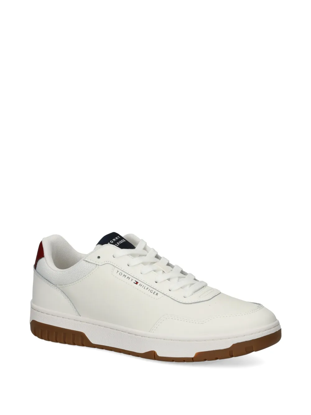 Tommy Hilfiger Logo-detail Sneakers In White