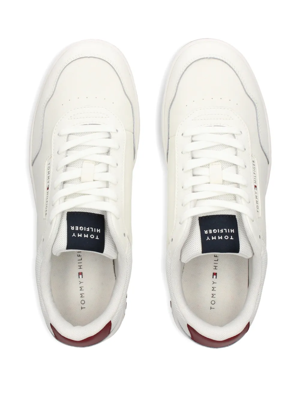 Tommy Hilfiger Logo-detail Sneakers In White
