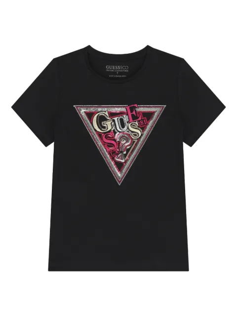 guess kids logo T-shirt