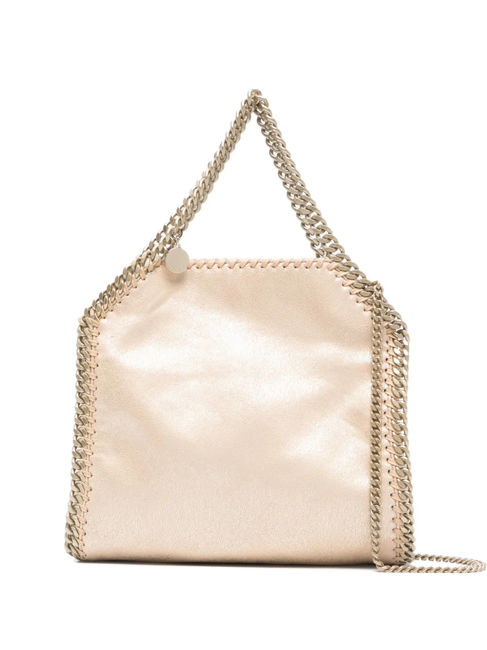 Stella McCartney mini Falabella chain-strap shoulder bag - Toni neutri