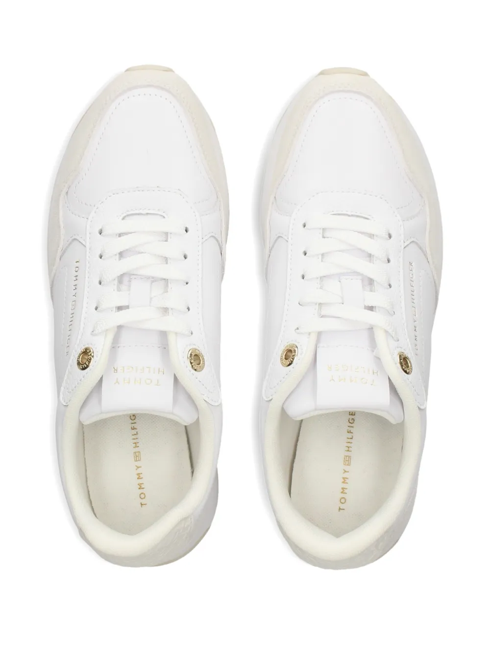 Tommy Hilfiger Leren sneakers Wit