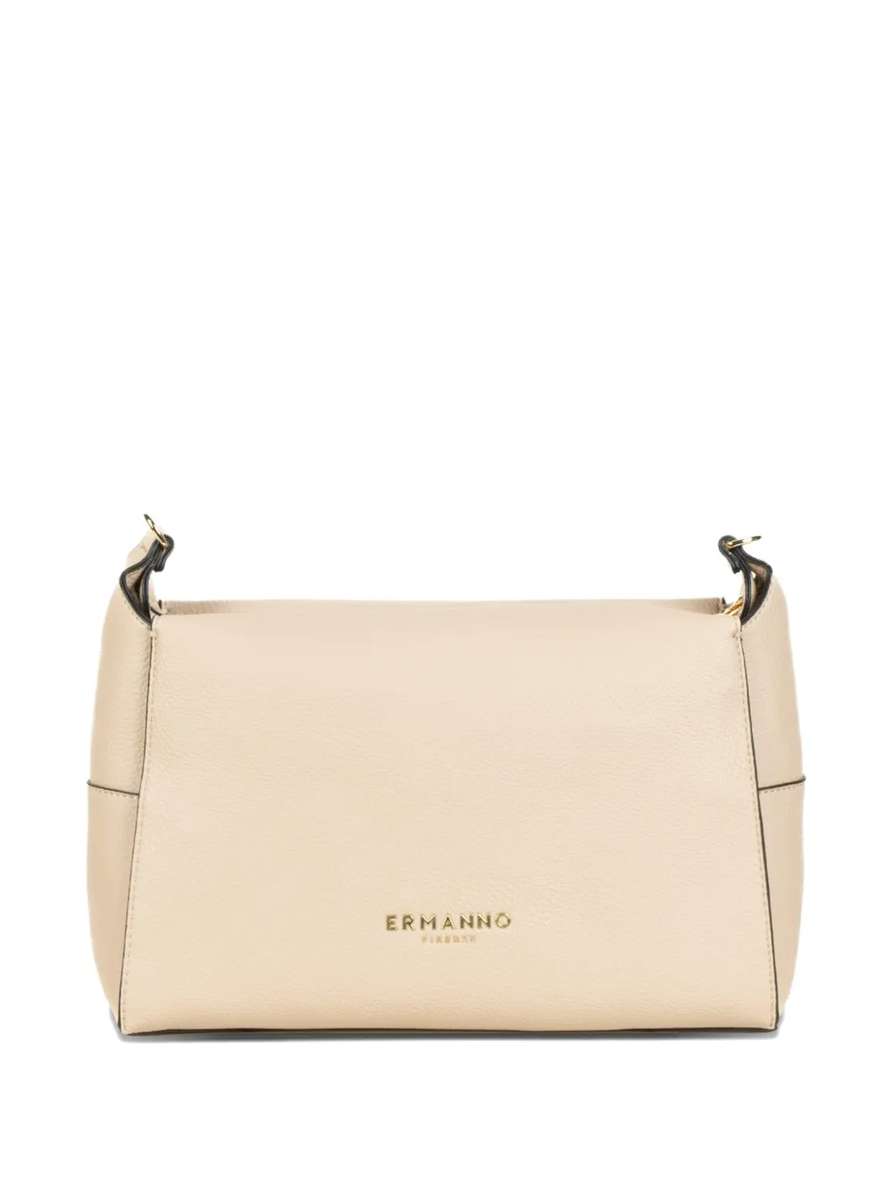 Ermanno Firenze Victoria Logo-plaque Shoulder Bag In Neutral