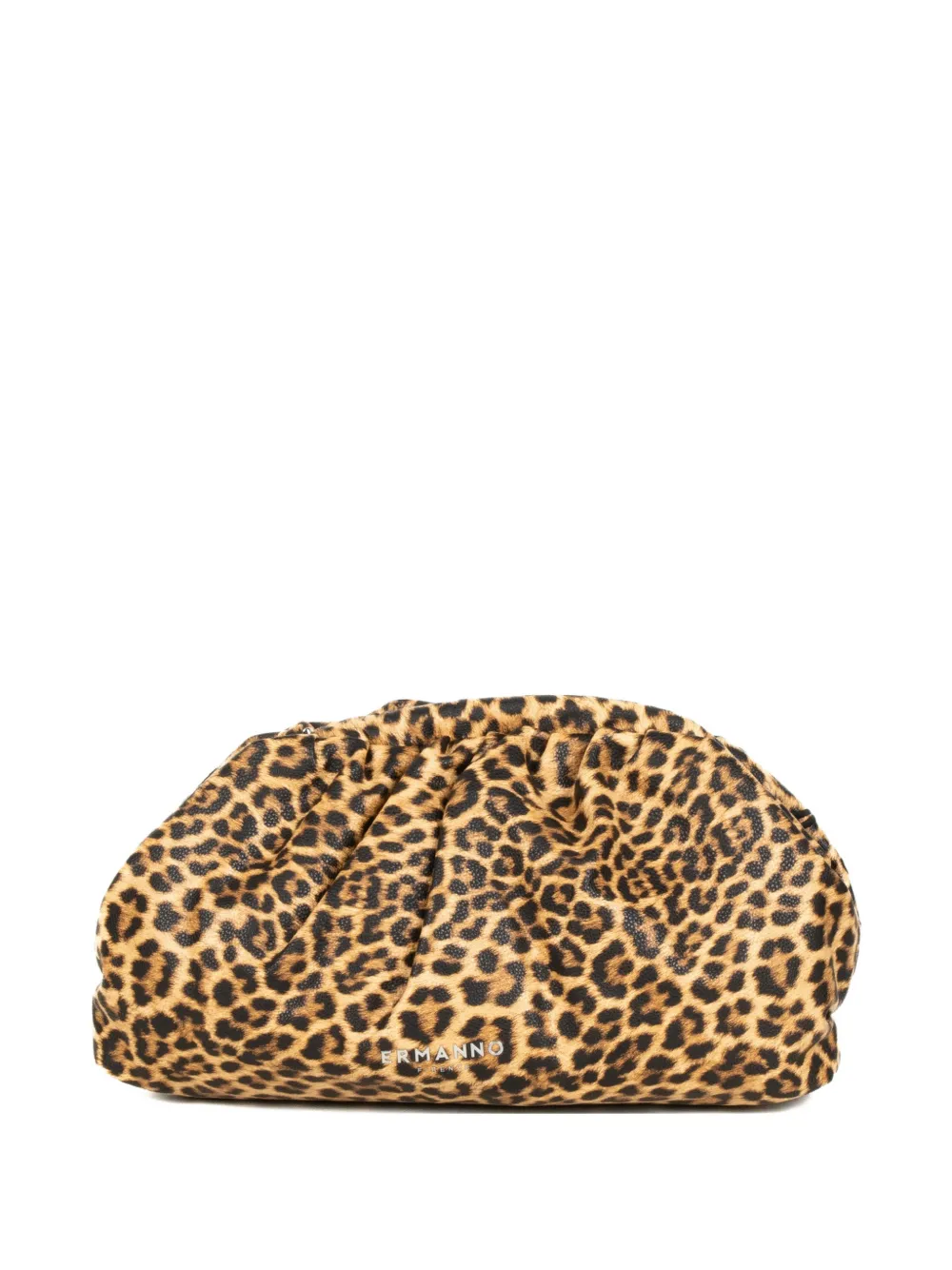 ERMANNO FIRENZE  Vanessa leopard-print clutch bag | Brown | Image 1