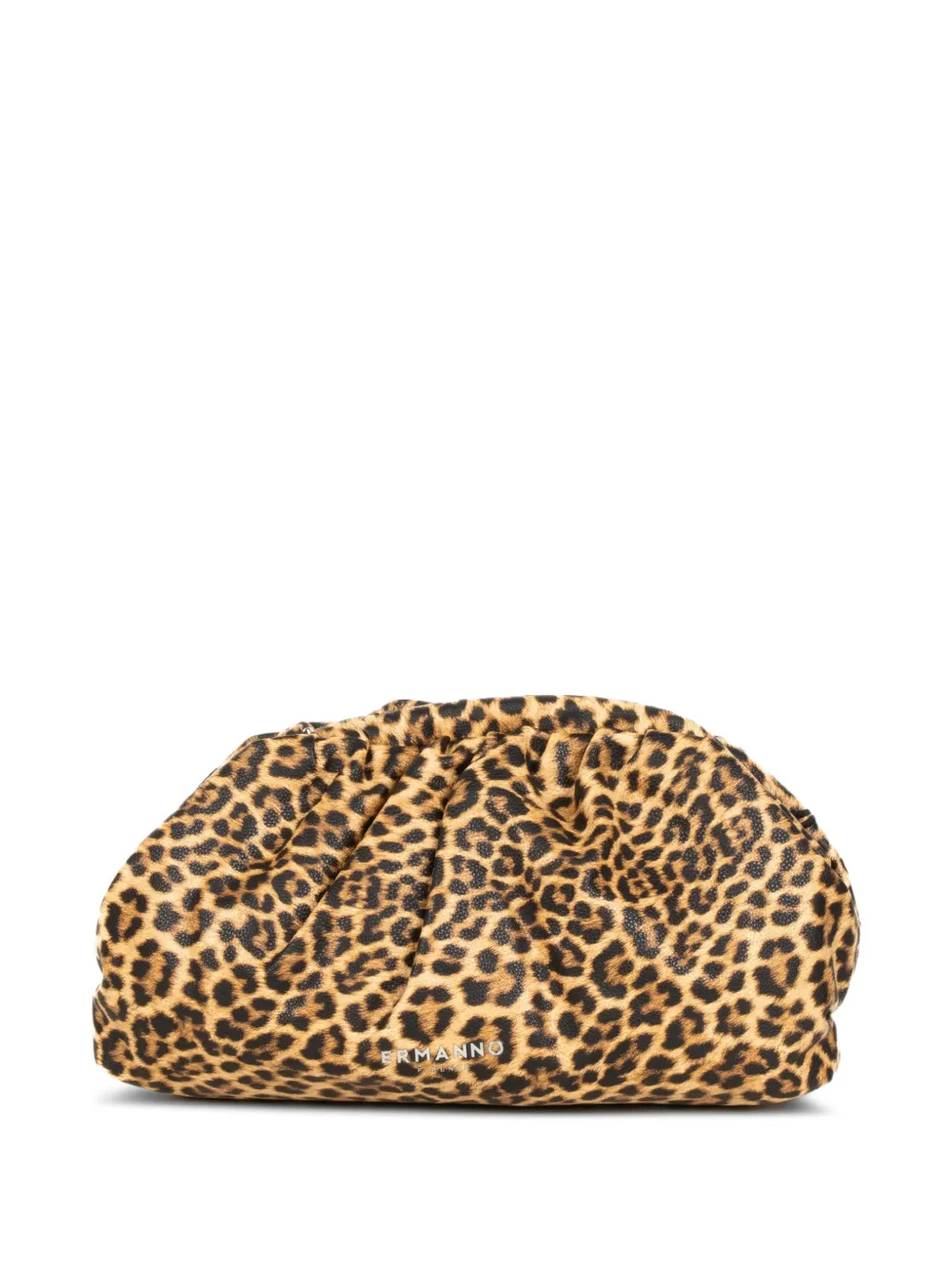 ERMANNO FIRENZE  Vanessa leopard-print clutch bag | Brown | Image 1