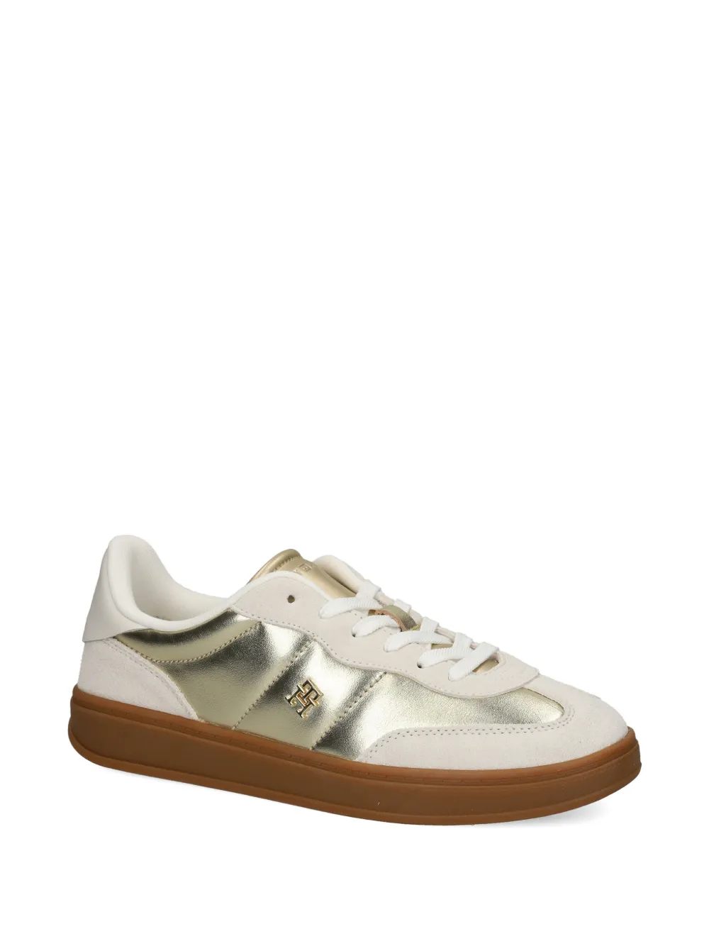 Tommy Hilfiger logo-plaque sneakers - Beige