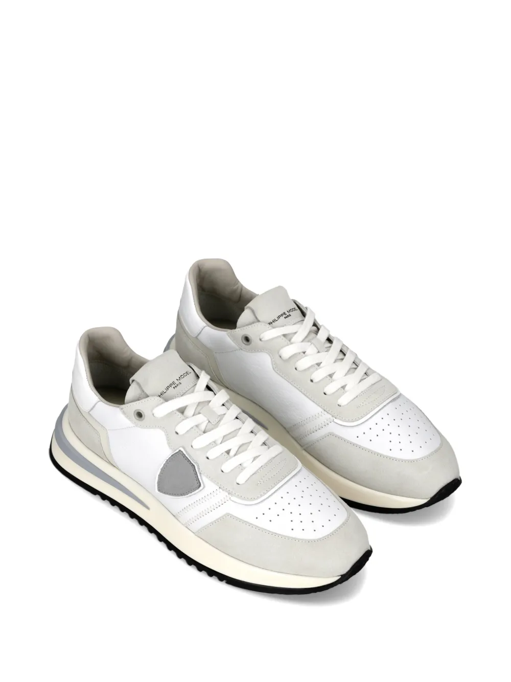 Philippe Model Paris Tropez 2.1 sneakers met triangel patch Wit