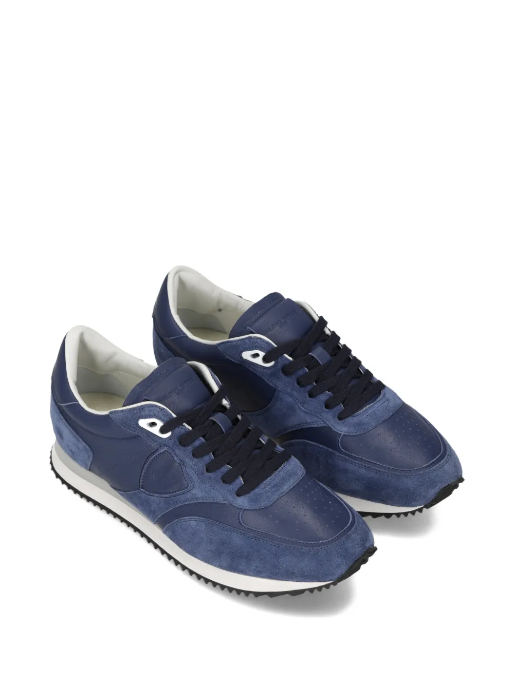Philippe Model Paris Blville sneakers met ronde neus Blauw