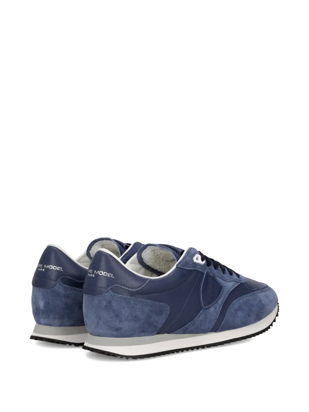 Philippe Model Paris Blville sneakers met ronde neus Blauw