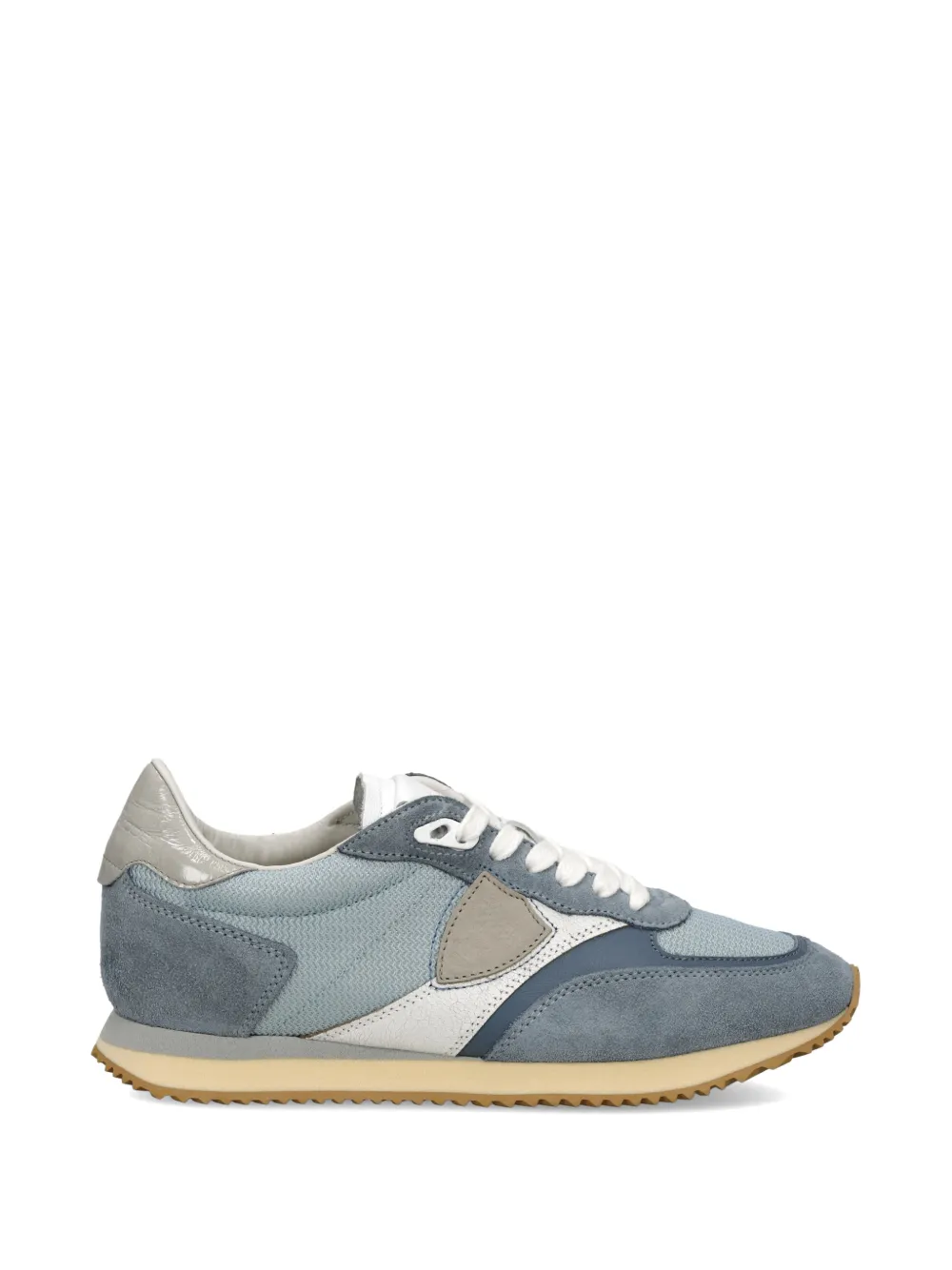 Philippe Model Paris Belville low-top sneakers met vlakken Blauw