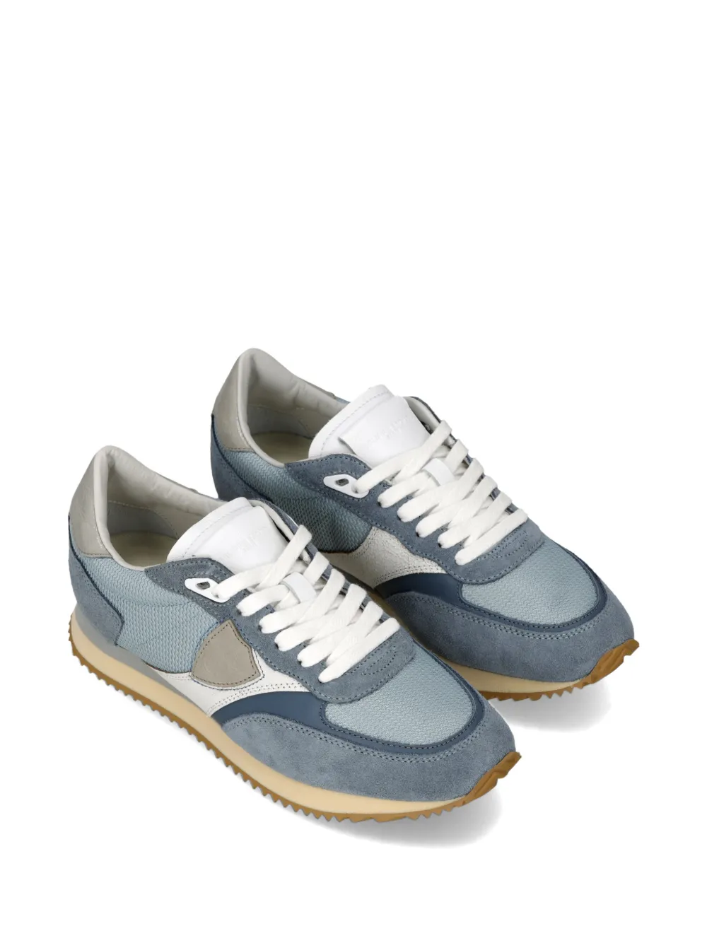 Philippe Model Paris Belville low-top sneakers met vlakken Blauw