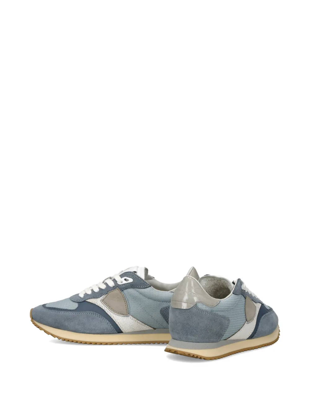 Philippe Model Paris Belville low-top sneakers met vlakken Blauw