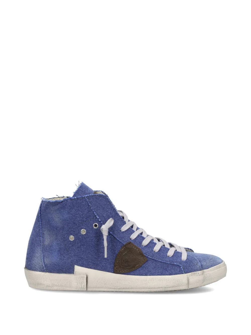 Philippe Model Paris Sneakers alte PRSX in tela - Blu