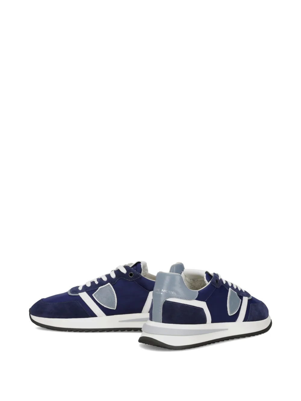 Philippe Model Paris Tropez sneakers met vlakken Blauw