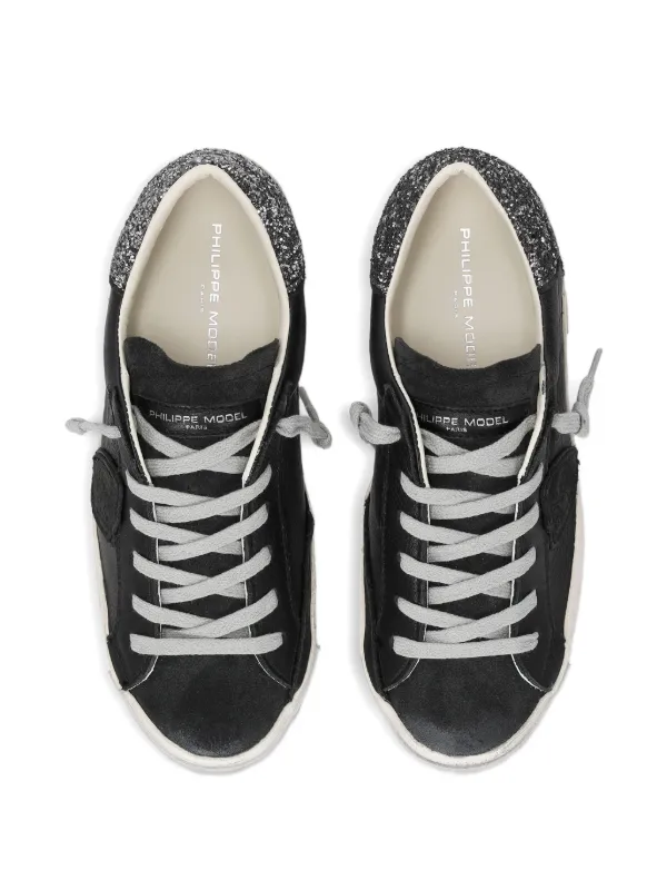 Philippe Model Paris Prsx lace-up Sneakers | Black | FARFETCH