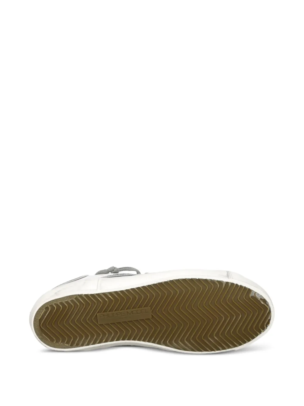 Philippe Model Paris PRSX sneakers met triangel patch Wit