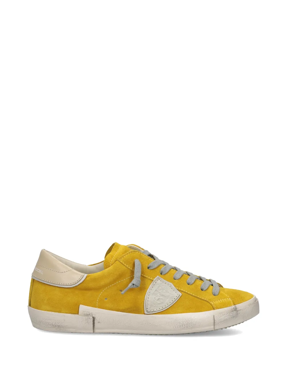Philippe Model Paris Prsx leather low-top sneakers Geel