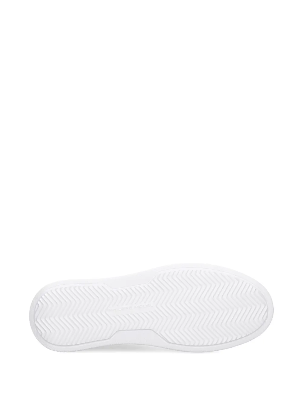 Philippe Model Paris Temple low-top leren sneakers Wit