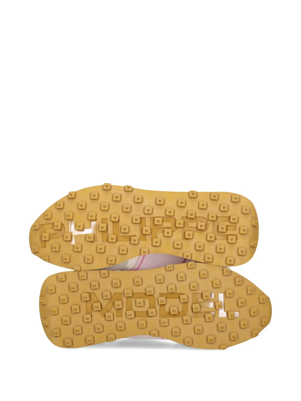 Philippe Model Paris Pink Tour gewatteerde low-top sneakers Grijs