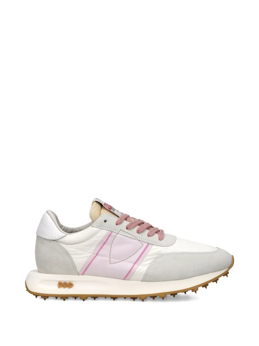 Philippe Model Paris Pink Tour gewatteerde low-top sneakers Grijs