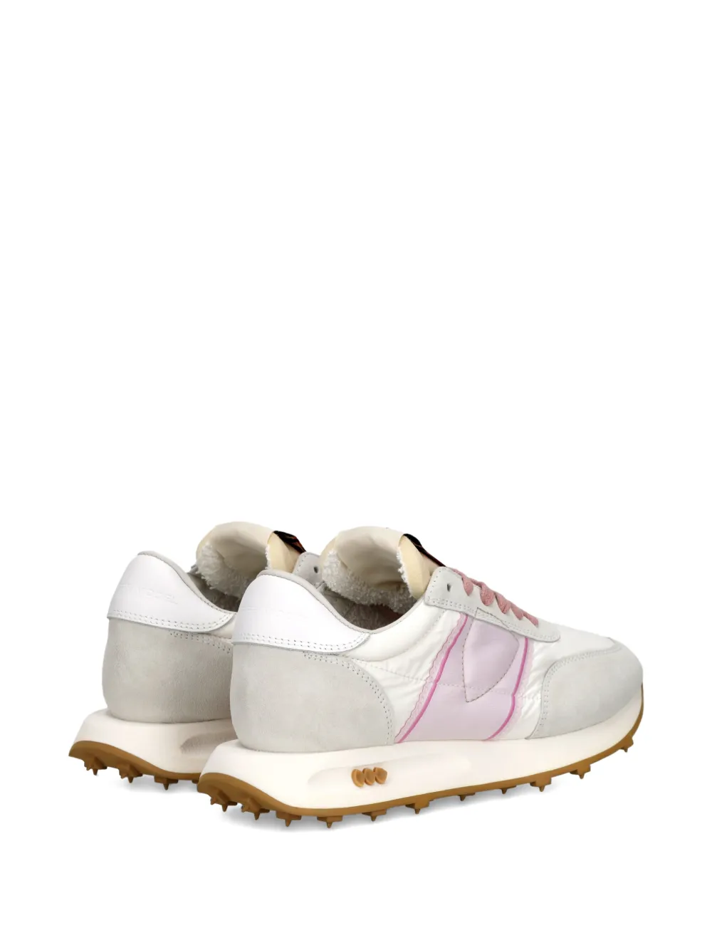 Philippe Model Paris Pink Tour gewatteerde low-top sneakers Grijs