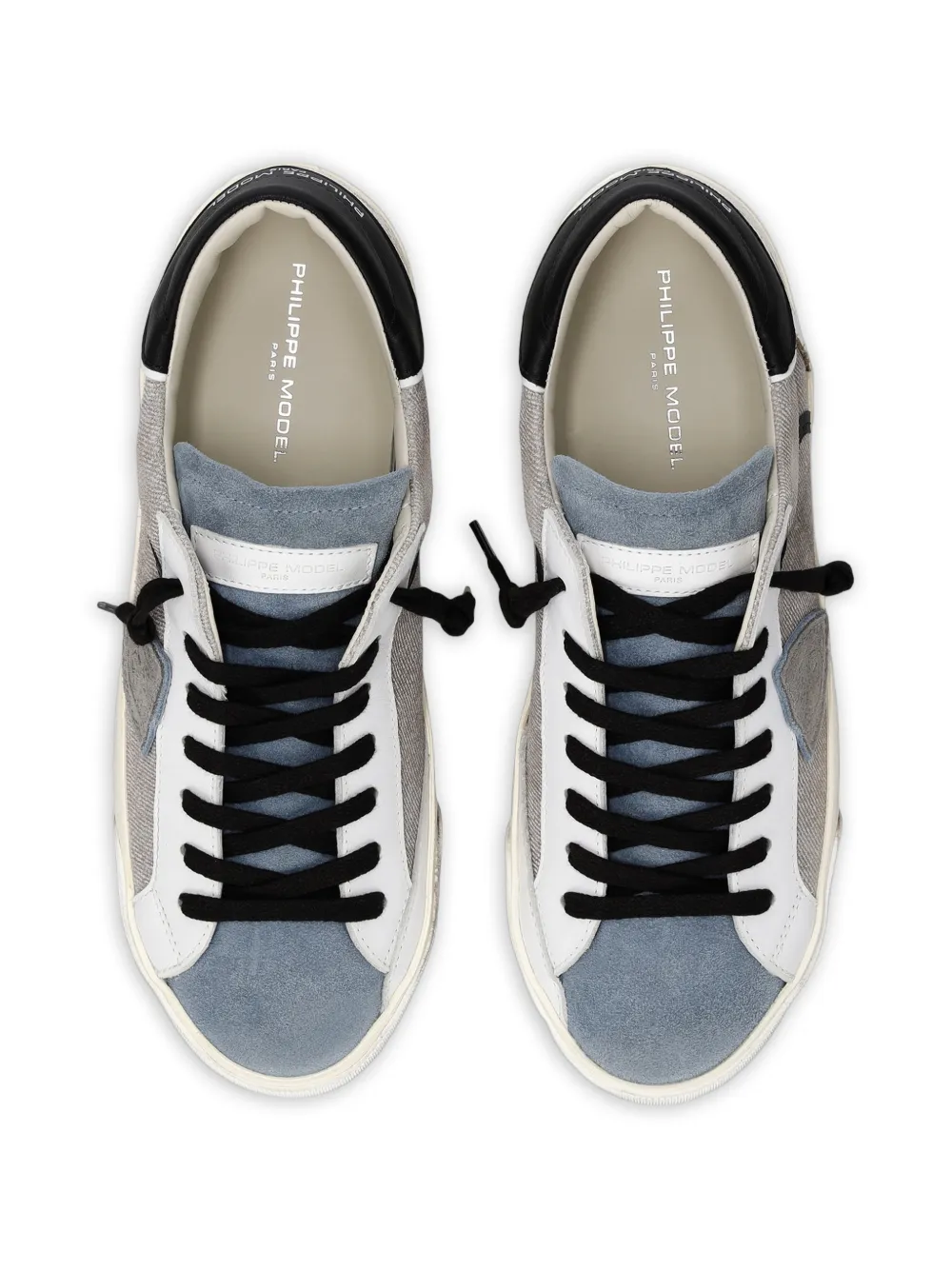 Philippe Model Paris Prsx low-top sneakers met vlakken Bruin