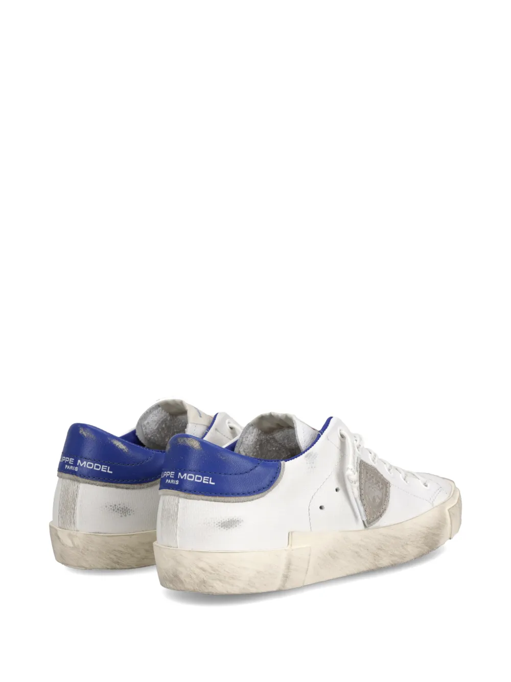 Philippe Model Paris Sneakers met logo-applicatie Wit