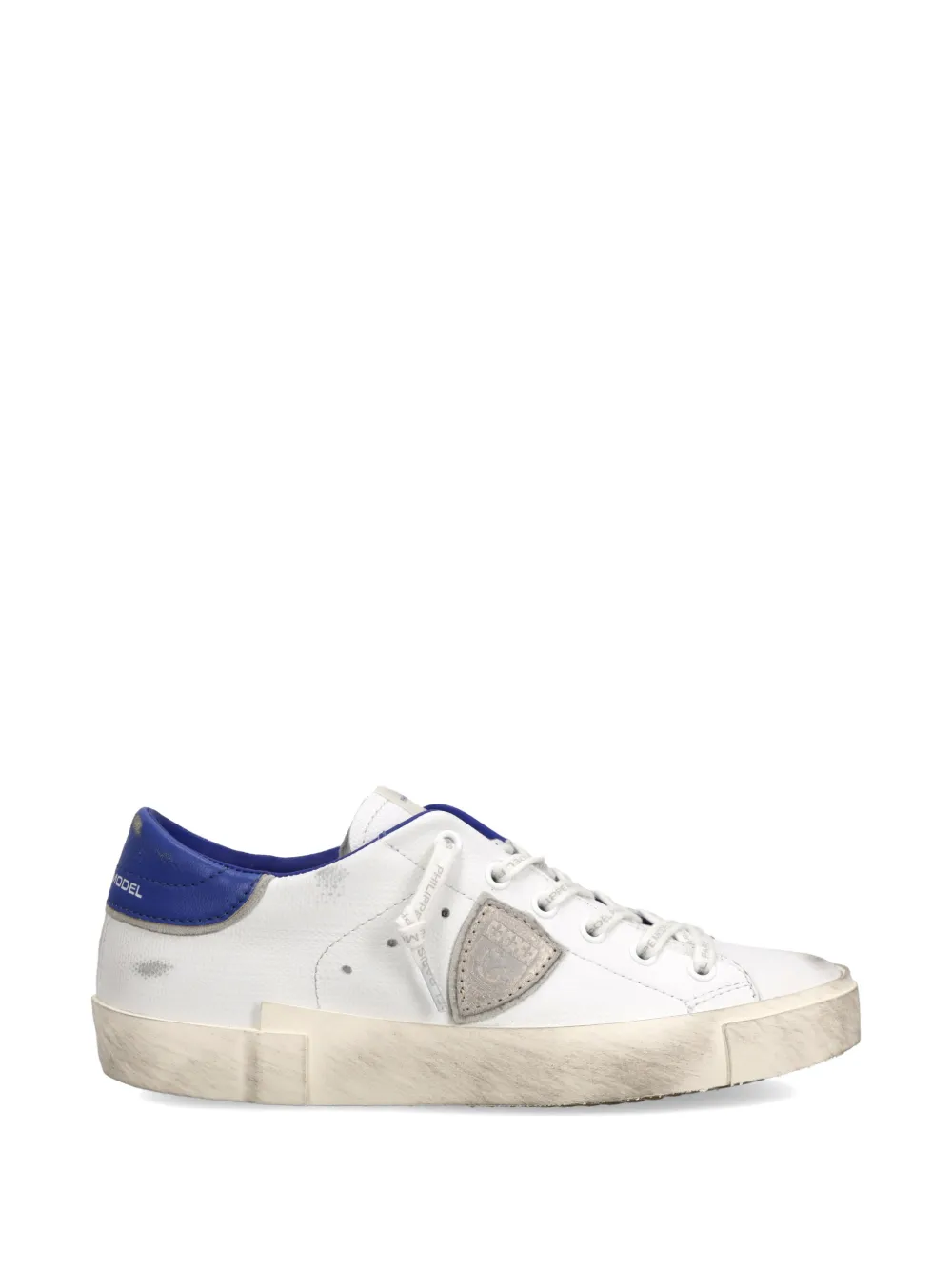 Philippe Model Paris Sneakers met logo-applicatie Wit