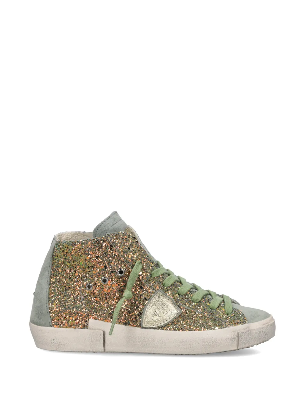 Philippe Model Paris Sneakers Prsx con glitter - Oro