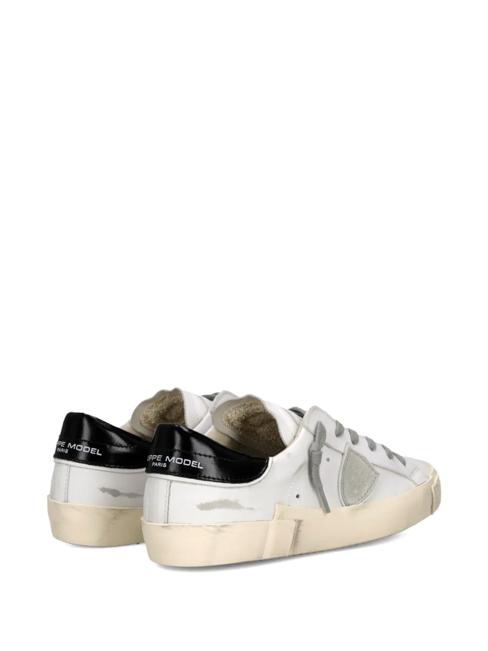 Philippe Model Paris Prsx sneakers met driehoekig patroon Wit