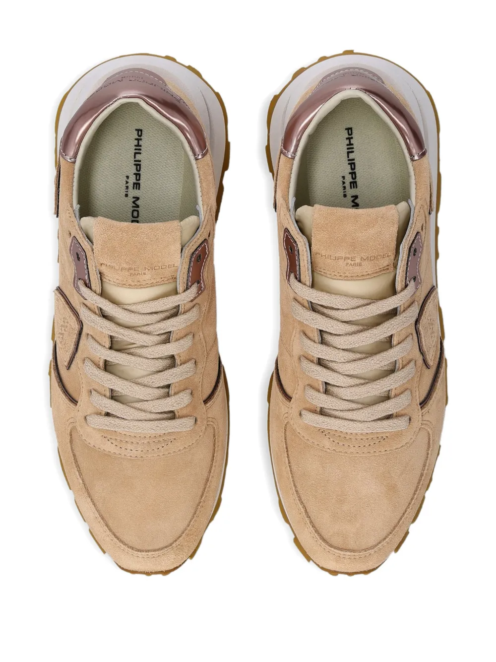 Philippe Model Paris Tropez Haute low-top sneakers Beige
