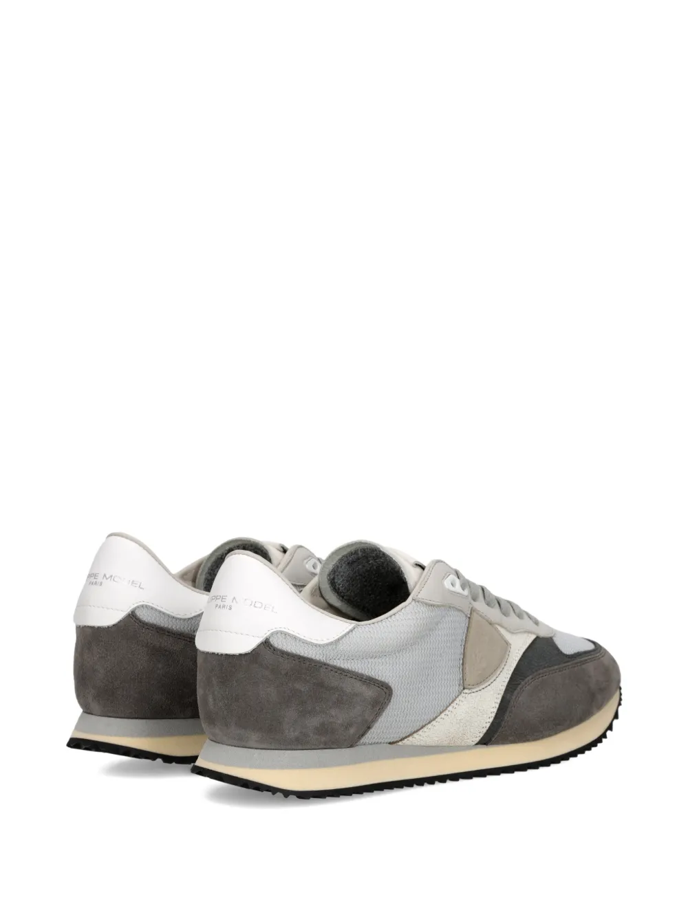 Philippe Model Paris Low Man sneakers met vlakken Grijs