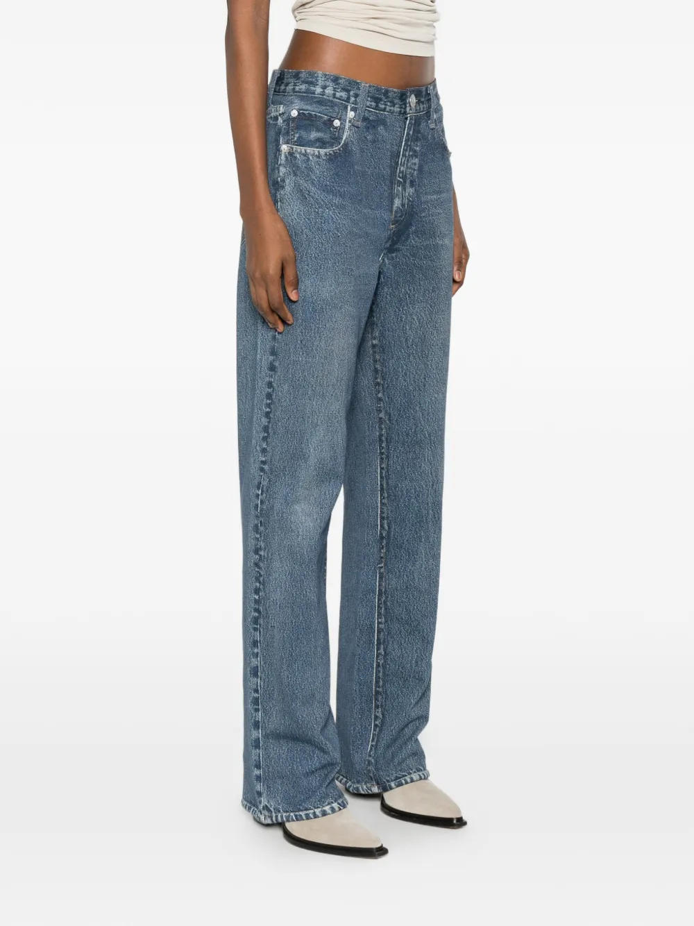  Rag & Bone Button-up Trousers - Blue 