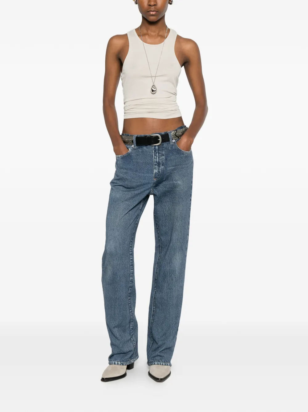 Rag & bone Broek met knopen - Blauw