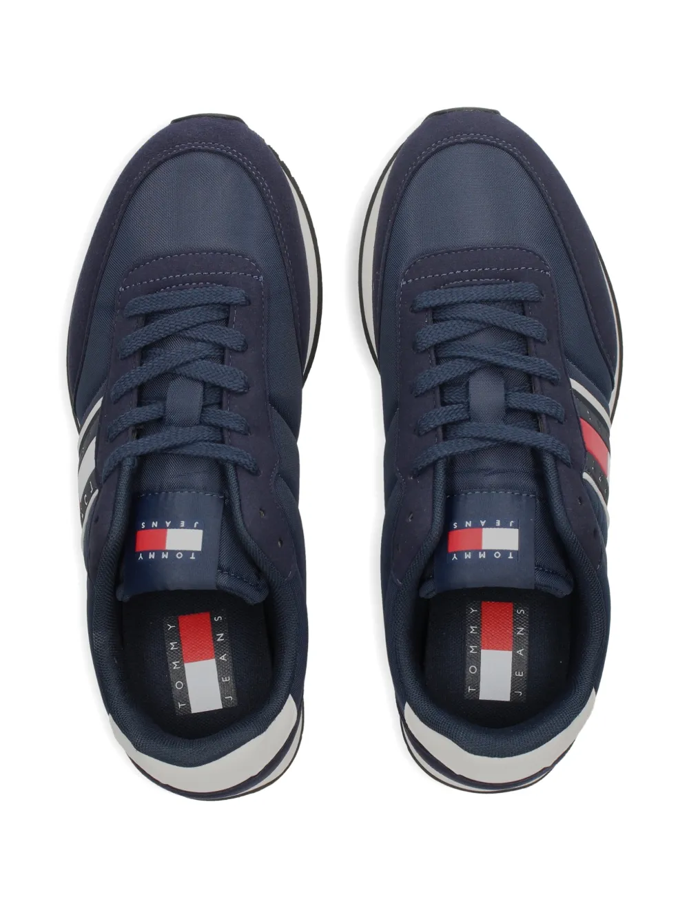Tommy Jeans logo-detail sneakers Blauw