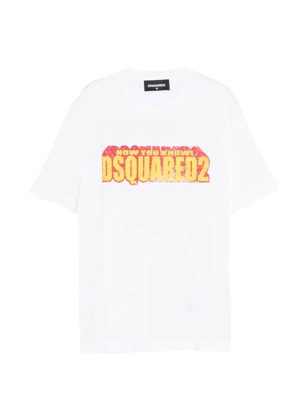 DSQUARED2 KIDS logo-detail T-shirt - Bianco