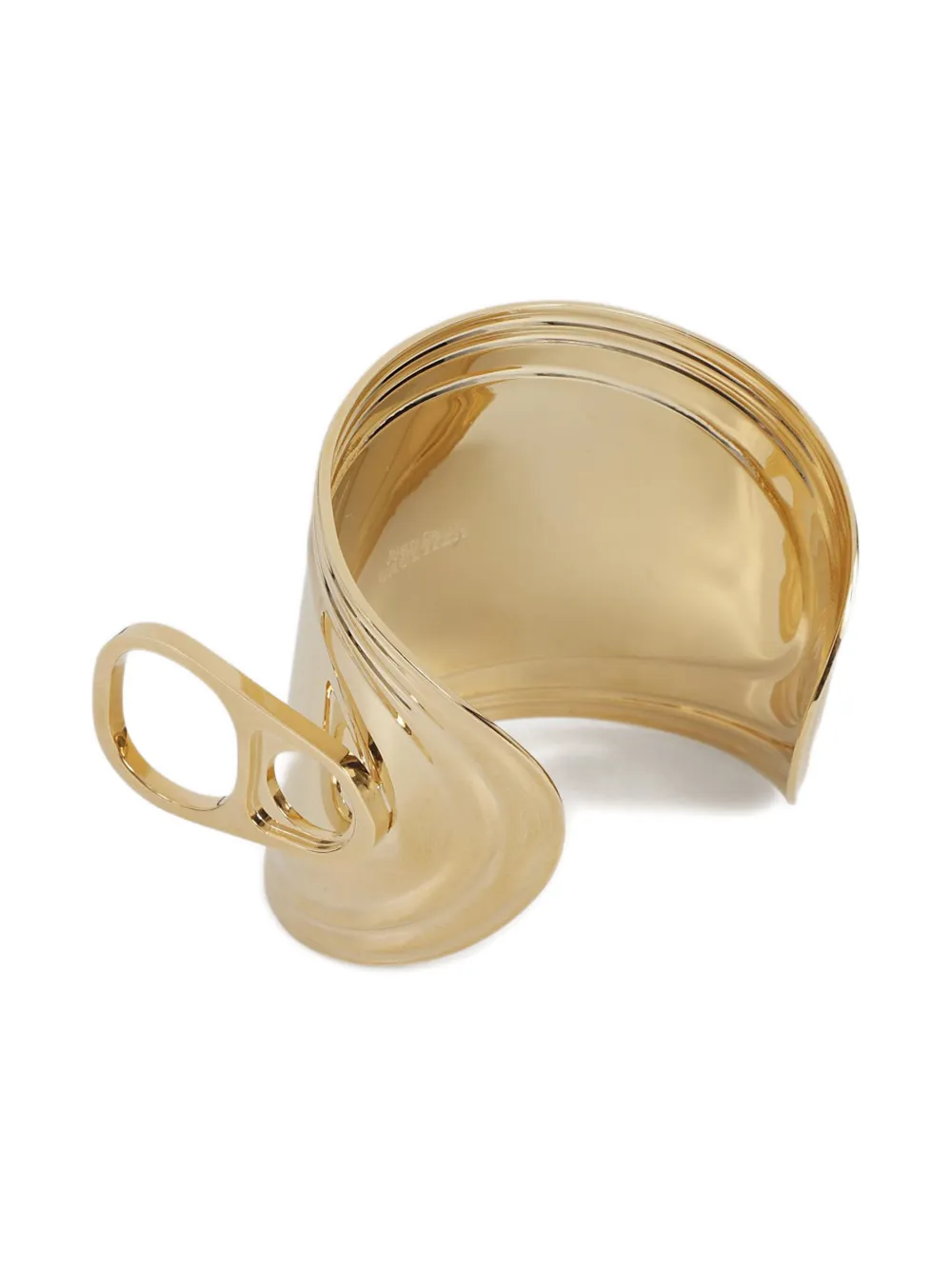 Jean Paul Gaultier pull-tab-detail bracelet - Goud