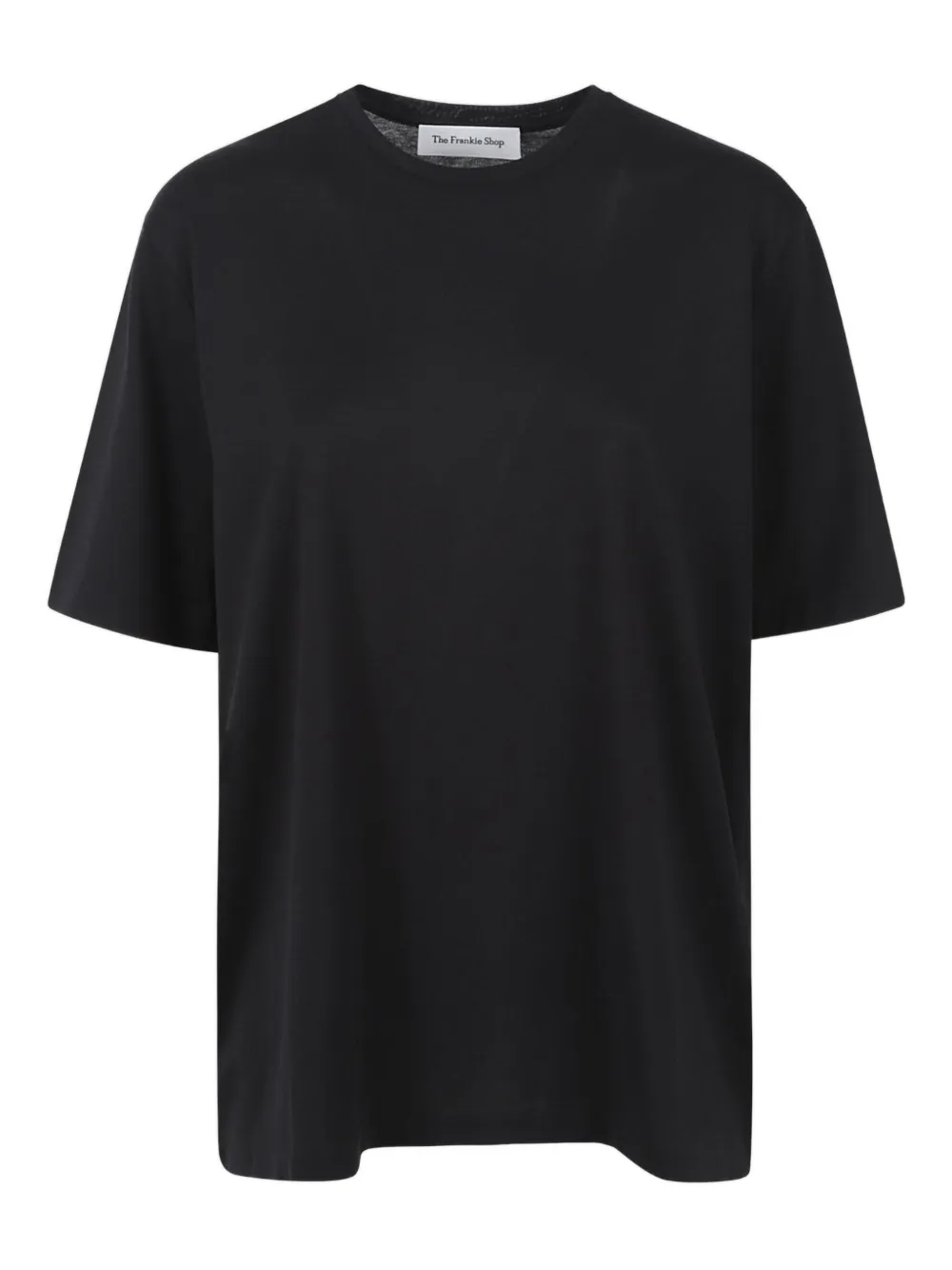 The Frankie Shop Harper Cotton T-shirt In Black
