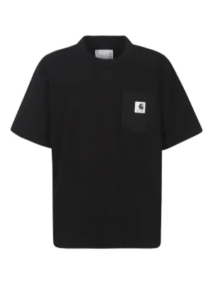 Sacai x Carhartt WIP ポケット Tシャツ | ブラウン | FARFETCH JP