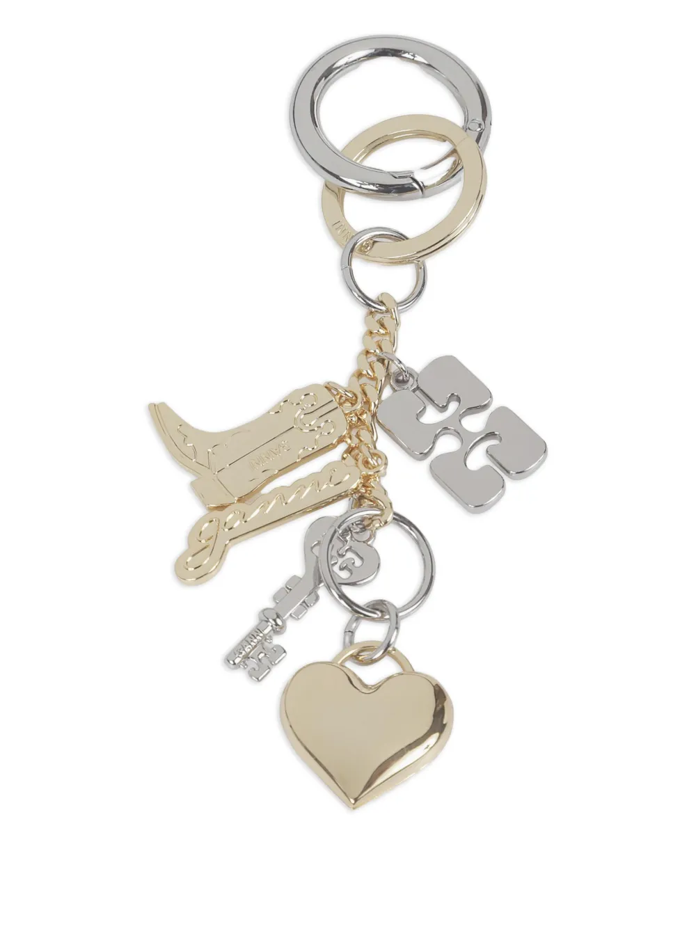 GANNI polish-finish keyring | Men | Image 2