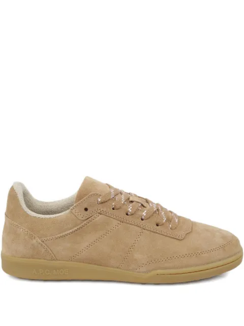 A.P.C. Moe calf suede sneakers